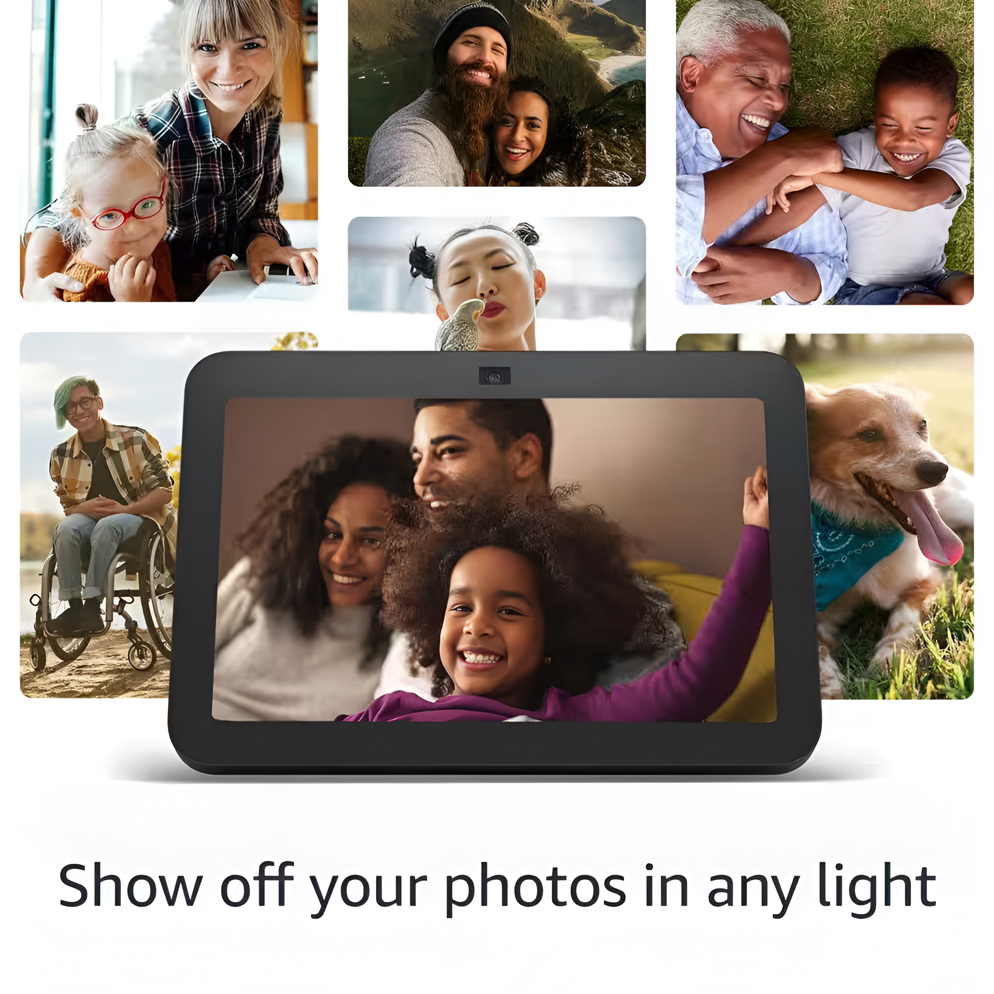 Echo Show 8 (3Rd Gen) 8 In. HD Smart Display with Spatial Audio, Smart Home Hub, and Alexa (Glacier White)