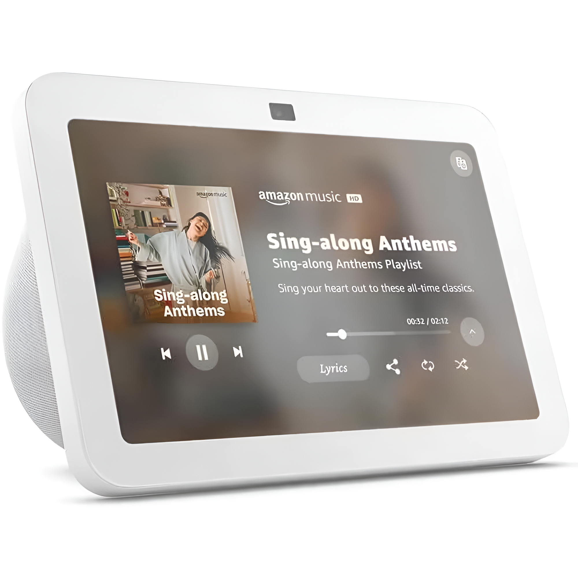 Echo Show 8 (3Rd Gen) 8 In. HD Smart Display with Spatial Audio, Smart Home Hub, and Alexa (Glacier White)