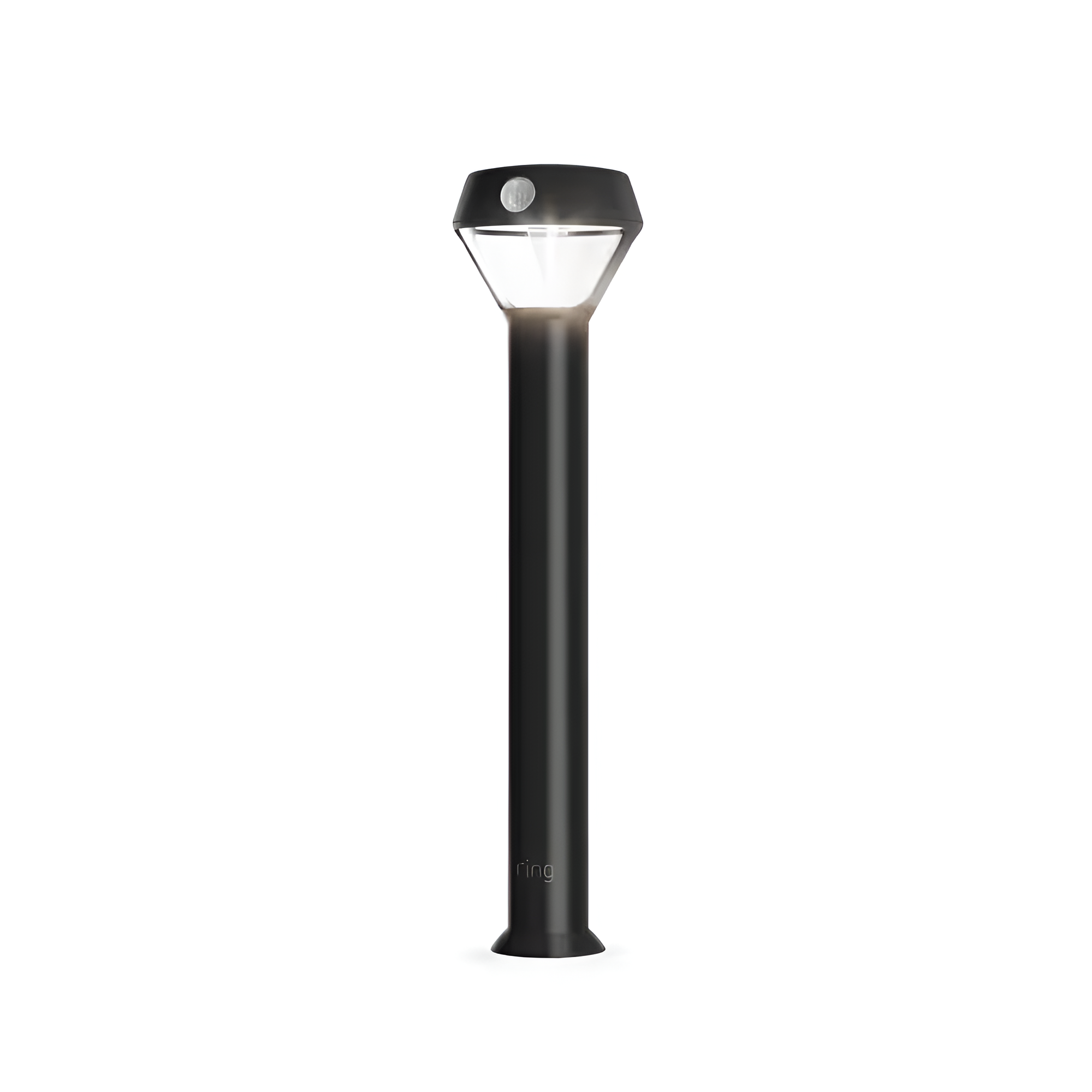 Smart Lighting, Solar Black Motion Activated Outdoor Integrated LED Pathlight