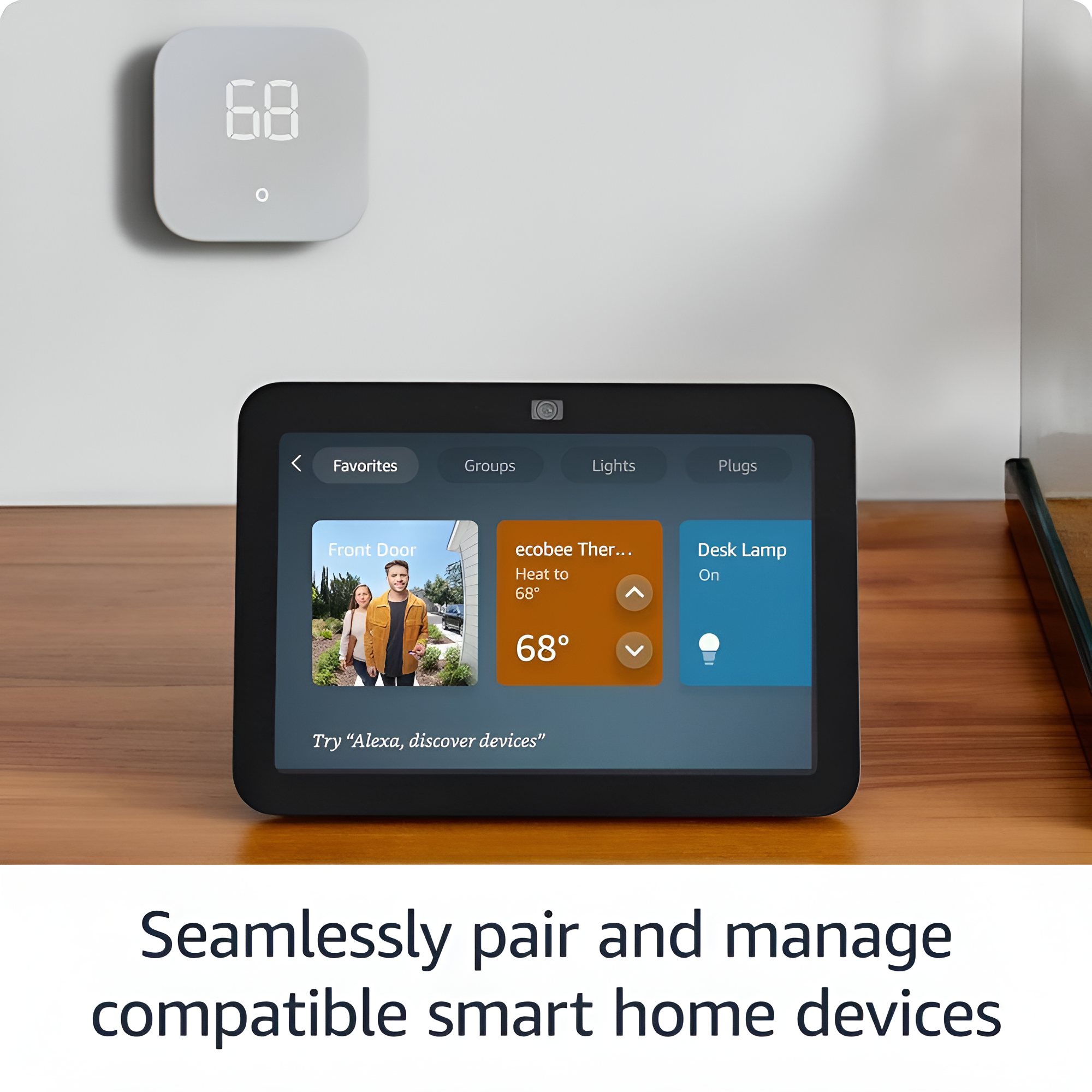 Echo Show 8 (3Rd Gen) 8 In. HD Smart Display with Spatial Audio, Smart Home Hub, and Alexa (Glacier White)